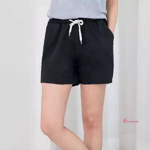 3부 집에서입는바지 쿨링바지 밴딩 여름 반바지efg066