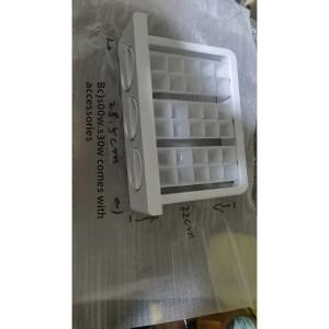 냉장고 제빙기 버킷 BCD610 502 530 지멘스 보쉬 프렌치 문 냉동고 호환 회전식 얼음 용기 부품