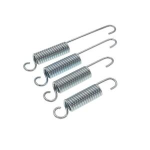 2pcs 75mm/90mm/100mm/110mm/125mm 바이크 오토바이 킥 스탠드 스프링 리턴 인장 먼지 핏 자전거