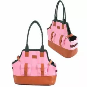 [반려] 반려동물 가방 핑크 반려견이동가방 강아지산책가방 개가방