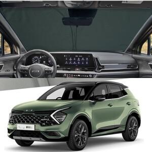 호환상품 기아 호환 스포티지 NQ5 2016-2024 2025 차량용 앞 유리 햇빛 가리개 자외선 차단