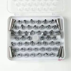 데코레이션 52종 꽃받침모양 베이킹깍지 파이핑팁cde420