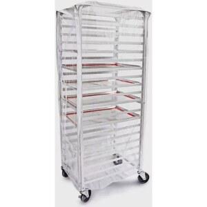 오븐랙 커버 빵레카 20칸 보호대 트레이 스텐 다크그레이 9단 투명한