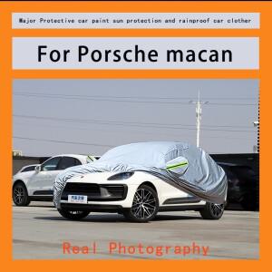 포르쉐 마칸 차량용 커버 야외 방수 방진 햇빛 비 눈 보호 두꺼운 옥스포드 천 완전 외부