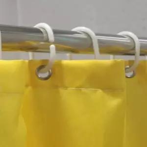 플라스틱 커튼고리 화이트 커튼봉설치 C형커튼링 DIY커튼