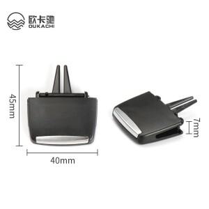 에어컨 벤트 토글 피스 콘센트 카드 클립 풍향 플렉트럼 노브 BMW 호환 호환 X3 E83 64223417431