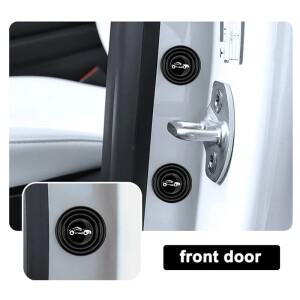 충돌 방지 실리콘 패드 자동차 문짝 닫힘 충격 보호 방음 사일런트 버퍼 트렁크개스킷 테슬라 호환 모델 3