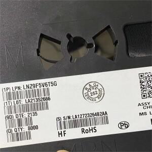 SOD-923 다이오드 제너 LNZ9F5V6T5G 5.6V 200MW 주식 로트당 10개