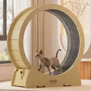 고양이 캣휠 런닝머신 소형 캣워커 장난감 무소음