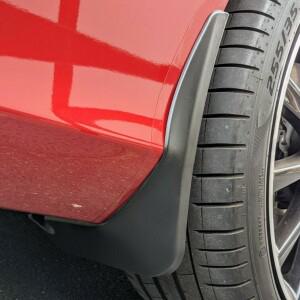 2015 메르세데스 C 클래스용 머드 플랩 전면 및 후면 스포츠 세단 왜건 AMG S205 스플래시 가드 펜더