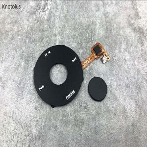 블랙 컬러 수리 교체 클릭 휠 중앙 버튼 키 아이팟 6 세대 7 클래식 80gb 120gb