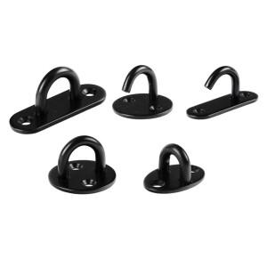 스테인리스 스틸 천장 후크 패드 아이 플레이트 U 헤비 듀티 벽걸이 링 해양용 행잉 하드웨어 스테이플 루