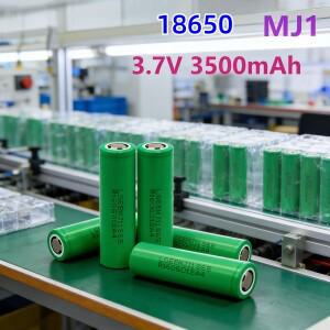 INR18650 MJ1 리튬 배터리 3500mAh 3.7v 25A 고출력 전동 공구 충전식