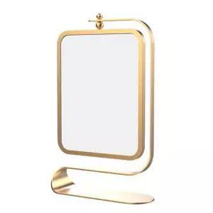 아크릴 회전 거치대 받침대 진열대 쥬얼리 프레임 가결표 꽂이 사진 골드