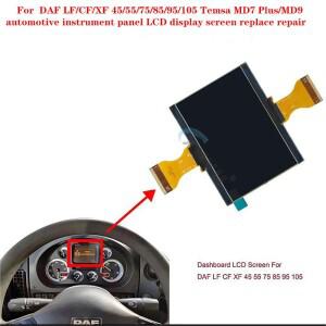 DAF LF/CF/XF 45/55/75/85/95/105 Temsa MD7 Plus/MD9 자동차 계기판 LCD 디스플레이 화면 교체 수리용 새