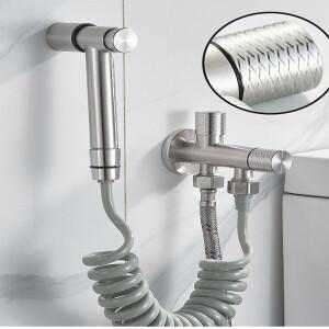 호환상품 변기 비데 수도꼭지 휴대용 천 기저귀 스프레이어 욕실 제트 키트 샤워 헤드 여성용 자가 세척 위