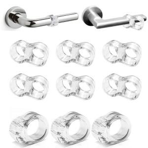 투명 실리카 젤 문 스토퍼 핸들 버퍼 벽 보호 노브 범퍼 가구