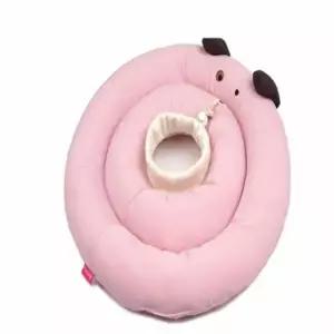 [반려] 고양이목카라 강아지쿠션넥카라 S 핑크 반려동물 넥카라 강아지깔대기