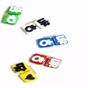 [반려] 귀여운헤어핀 아들딸 강아지머리묶기 애견악세사리 헤어핀 애견