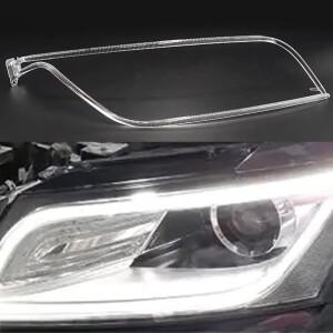 헤드 라이트 DRL 튜브 바 아크릴 LED 섬유 AUDI Q5 2013