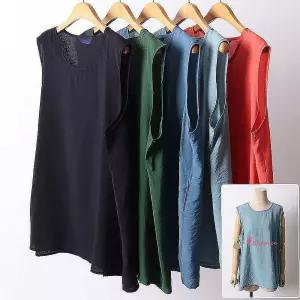 여성 나시 인견 블라우스 여름 빅사이즈 복 복빅사이즈nop976