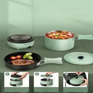 전기 멀티쿠커 다용도 쿠커 여행용 기숙사 캠핑용 밥솥