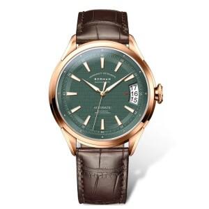 BORMAN 남자 자동 시계 43.5mm 빈티지 기계식 손목 5Bar 방수 사파이어 미러 빛나는  비즈니스