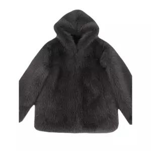 남자 하프 자켓 겨울 인조밍크 털옷 아우터 퍼 후드밍크코트 후드 남성용