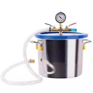 진공탈포기 펌프 세트 에폭시 버킷 실리콘 몰드 소포