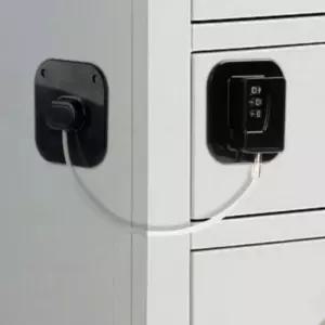 자물쇠 잠금장치 부착식 무타공 냉장고 서랍장 서랍