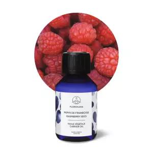 프랑스 플로리하나 천연 유기농 라즈베리씨 캐리어오일 100ml 피부 모발 마사지용