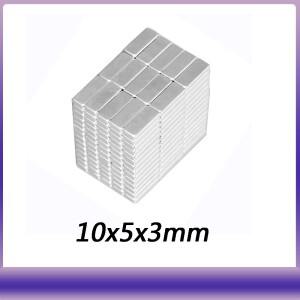 10x5x3mm 직육면체 블록 자석 10mmX5mmx3mm 가정용 냉장고 사무실 DIY 강력 10x5x3