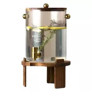 카페 인테리어 밸브형 물통 셀프바 얼음물 워터저그 유리물병