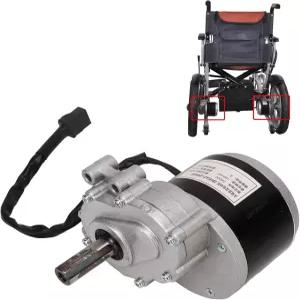 토피욘드 250W 24V 휠체어 모터 고토크 브러시드 전동 전기 자전거 120rpm 교체용 기어 감속 DC