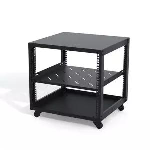 DJ 믹서 스탠드 클럽 보관 장비 디제잉 선반 패널 6U (단)