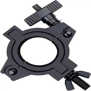 스테이지 조명 트러스 클램프 DJ 헤비 듀티 장착 후크 O 3 사이즈 파이프 직경 25mm/1인치 1팩 블랙