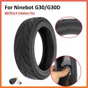 전기 스쿠터용 튜브리스 타이어 Ninebot Max G30 G30LP 10 인치 60/70 6.5 자동 수리