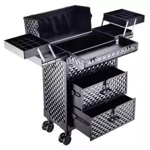 메이크업 박스 캐리어 수납함 트롤리 네일 현장 출장