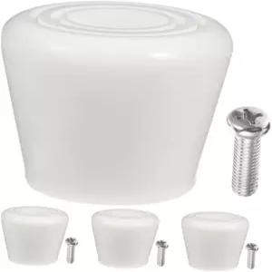 마일스틴 4세트 쿼드 스케이트 토 스토퍼 하이 컨트롤 브레이크 초보자를 위한 안전한 스케이팅을 위해