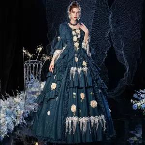 중세드레스 레트로 풍 옷 공연 드레스 빈티지 원피스