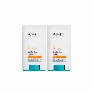 [NS홈쇼핑]AHC 내추럴 퍼펙션 프레쉬 선스틱 17g (SPF50+)(1+1)[35843696]