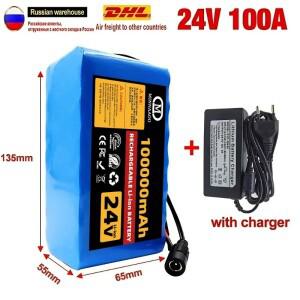 전동 휠체어 리튬 배터리 모바일 BMS 보호 7s3p 24V 100Ah 18650 350W