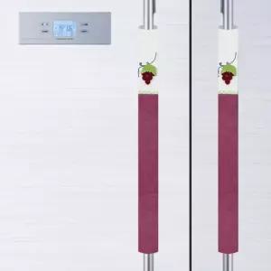 냉장고 손잡이커버 커버 패브릭 장식 덮개 2p FtI5+8EdZ