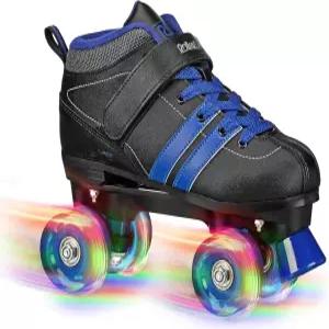 롤러 더비 STR 라이트 휠이 달린 6인용 남자 스케이트