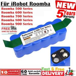 IRobot Roomba 14.4V 5000mAh 배터리 500 시리즈 진공 청소기 600 아이로봇 룸바