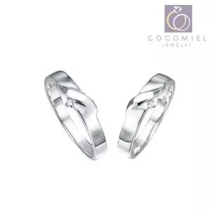 세즈 CR-4 은반지 커플링 커플링반지 도금반지 실버 vGm3+4bCk