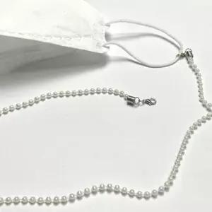 진주구슬 마스크끈 패션아이템 여성 마스크 스트랩 넥클리스 이름표 이름표목걸이