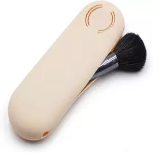 타코마인시파이 마그네틱 실리콘 메이크업 브러시 홀더 - 휴대용 화장품 정리 케이스 지갑 가방 및 뷰티