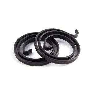 문짝 노브 핸들 레버 래치용 교체 용수철 내부 코일 수리 스핀들 잠금  플랫 섹션 와이어 5개