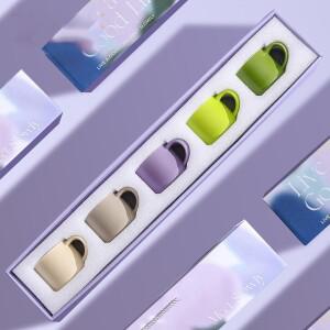 소형 세라믹 커피 머그잔 세트 우유 및 차 2.7oz 라떼 카푸치노 카페 모카 완벽한 선물 5개